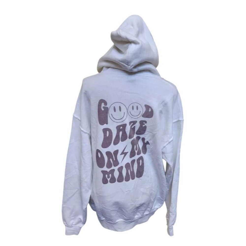 Good Daze On My Mind Hoodie Size Medium Pullover Gildan
